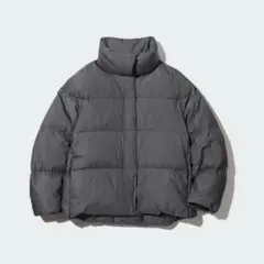UNIQLO ユニクロ　パウダーソフトダウンジャケット グレー