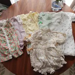 ベビー　ロンパース　浴衣セット 約70-80cm