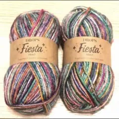 29 ドロップス　DROPS Fiesta ソックヤーン ウール 並太 素材糸