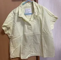 半袖シャツ　130 BAYFLOW イエロー　黄色　ベイフローサーフ