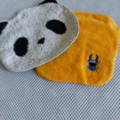 パンダとカブトムシのミニタオルセット 幼稚園のサムネイル