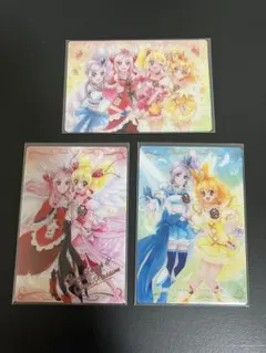フレッシュプリキュア ウエハース カードセット キュアピーチ キュアパッション