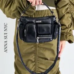 良品ANNA SUI NYC アナスイ 2wayマルチポケットチビバッグ