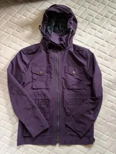 バーバリーブラックレーベル　マウンテンパーカー　紫　Ｌサイズ 2way