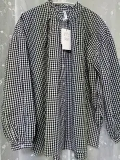 新品★HIYORI★ ギンガムチェック ブラウス(長袖)