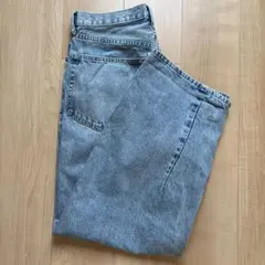 GU バレルレッグジーンズ 30インチのサムネイル