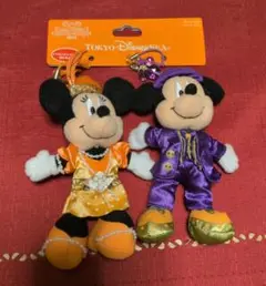 ぬいぐるみストラップ ミッキー&ミニーセット ハロウィン2014