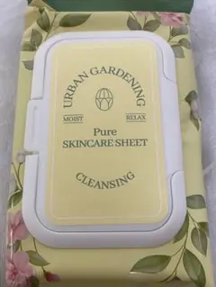 アーバンガーデニングピュアスキンケアシート　 60枚　トリプルケア