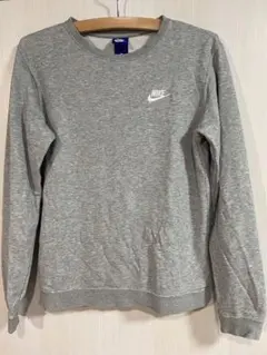 Nike スウェット トレーナー グレー ワンポイントロゴ Sサイズ