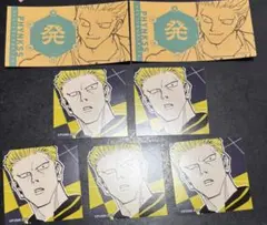 ハンターハンター　フィンクス　スクエアステッカー　コレクションカード