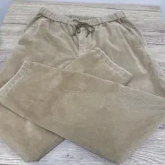 ベージュ コーデュロイ パンツ