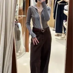 Searoomlynn Back HoleバイカラーBODYスーツ Sのサムネイル