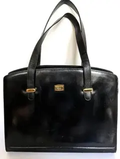 大幅値下げ❤️バリー　BALLY 黒　革　トートバッグ　ハンドバッグ