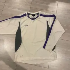 Nike DRI-FIT 長袖シャツ ホワイト