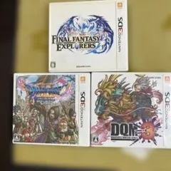 動作確認箱取説　ff3エクスプローラーズ DQM3 DQ11