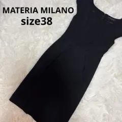 超美品⭐︎MATERIA MILANOフォーマルワンピース￼ ブラックのサムネイル