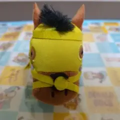 レア品 サラコレボールチェーンマスコットぬいぐるみ ウシュバテソーロ号 サラブレッドコレクション マスコットボールチェーン14