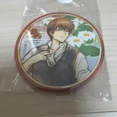 銀魂　J-WORLD 花鳥風月　ゲーム景品缶バッジ　沖田