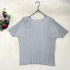 46471　PLEATSPLEASE　柄　半袖カットソー 2025年最新】PLEATS PLEASE 柄・デザイン：その他 レディース