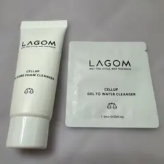 LAGOM 洗顔料 2点　ジェルトゥウォーターpHバランシングフォームクレンザーのサムネイル