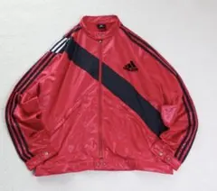 adidas トラックジャケット レッド×黒 Y2K ストリーのサムネイル