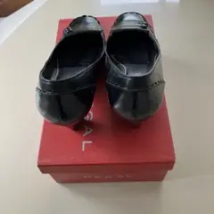 REGAL ブラック プレーンパンプス