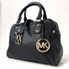 マイケルコース　2way ショルダーバッグ　ハンドバッグ　レザー　ゴールド金具