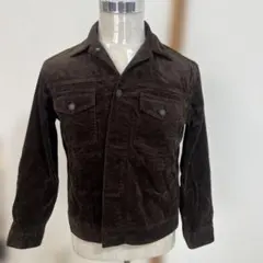 UNIQLO コーデュロイ ジャケット ブラウン S