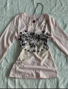 グランジ　ロンT フェアリーグランジ y2k ロンT グランジ フェアリーグランジ ゴス パンク ロック