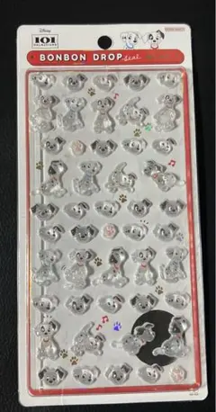 正規品　101匹わんちゃん　ボンボンドロップシール　ミニ　ボンドロ ディズニー