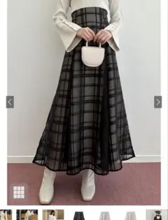 フレアスカートチェック