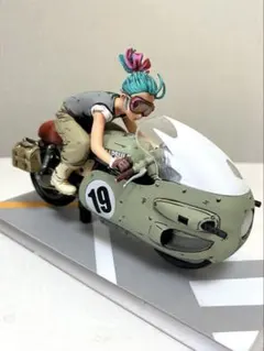 ドラゴンボールガレージキット ブルマ レジン スタチュー フィギュア