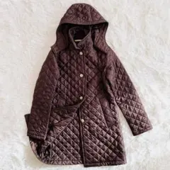 トラディショナルウェザー キルティングコート ブラウン sサイズ