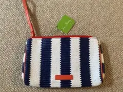 Vera Bradley ポーチ(Striped Wristlet)