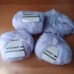 フランス製filature saint andreモヘア50g×3玉+余り糸