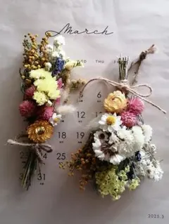 sale❗　ミニブーケ&ミニスワッグ　ドライフラワー　商品説明をお読み下さいませ