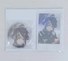 にじさんじ 伊波ライ 誕生日グッズ2024 缶バッジ&チェキ風カード ①