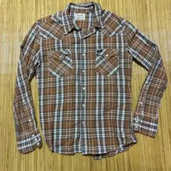 Wrangler チェック柄 長袖シャツ