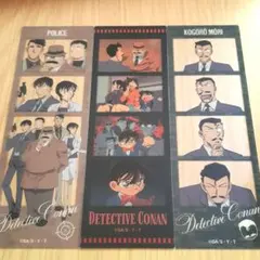 名探偵コナン キャラクリアフォト コナン 小五郎 目暮 高木 佐藤 白鳥 千葉