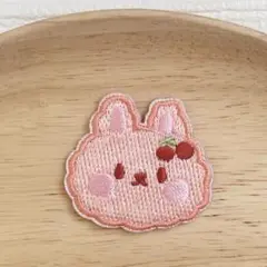 うさぎワッペン　1枚