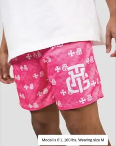 THE HOOP GANG ザフープギャング バスケットボールパンツ ピンク
