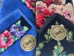 【新品未使用】FEILER 花柄ハンカチ 2枚セット