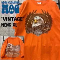 《US古着》ハーレーダビッドソン イーグル 両面プリント Tシャツ メンズXL