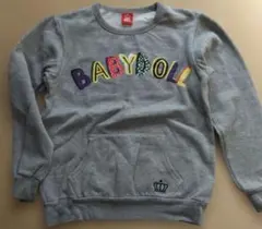 BABYDOLL トレーナー 150サイズ グレー