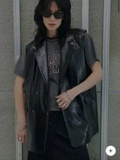 AMERI CRASH SYNTHETIC LEATHER N/S JACKET