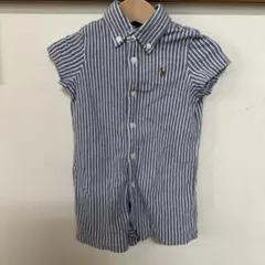 Ralph Lauren ストライプ ロンパース 9M