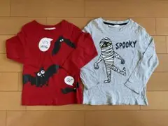 H&M 長袖カットソー 120cm 2点セット