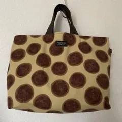 大きめ　トートバッグ　ハンドメイド