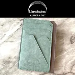 新品 定価3万円】ラルコバレーノ スマートミニウォレット 財布 本革