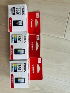 Canon PIXUS 361/360 XL インクカートリッジ 各3個セット - メルカリ